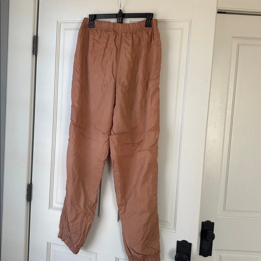 RARE VINTAGE USA Olympic team athletic pants Peach Track Medium - Picture 5 of 5